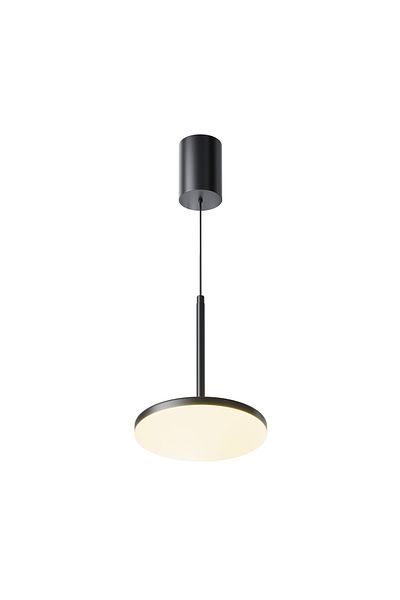 MAYTONI LED Pendant lamp Plato P076PL-L12W3K-B, 12W, 700lm, warm light, IP20, black+white,