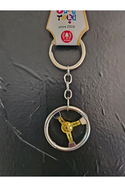 NO BRAND Steering Wheel Keychain