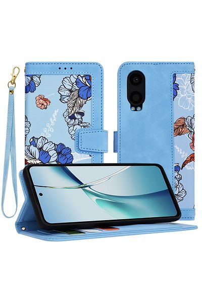 Techsuit Husă OnePlus Nord CE4 Lite - FlipCraft - Albastru Vibrant