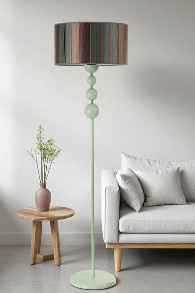 Lumexx HAYAL YEŞİL LAMBADER SİLİNDİR RENKLİ ABAJURLU