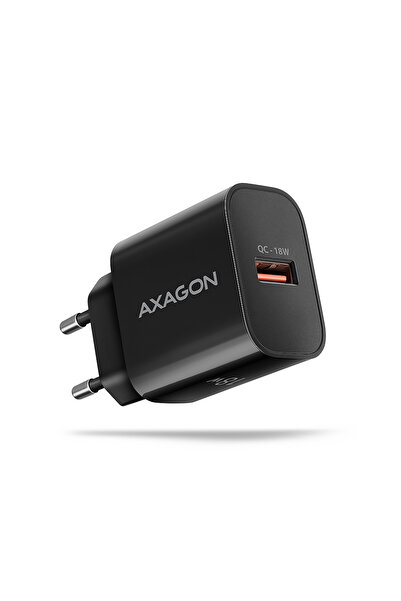 Axagon Încărcător de perete 1x port USB-A, QC3.0/AFC/FCP/Apple, 18W | ACU-QC18