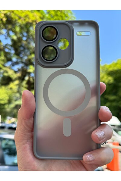 DÜNYA AKSESUAR Xiaomi redmi note 13 pro plus 5G uyumlu lens korumalı mat darbeye dayanıklı silikon kılıf