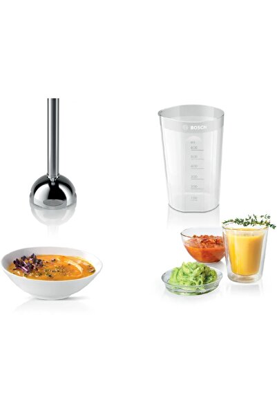 Black&Decker Bosch Hand Blender | MSM2610B CleverMixx | Hand Blender | 600 W | Number of speeds 1 | Black/Grey