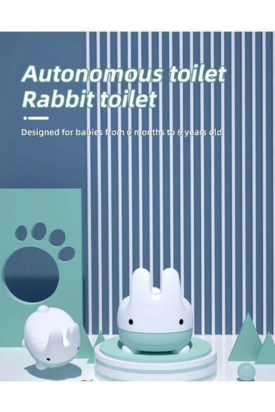 Little Mom Olita Little Mom multifunctionala 2in1 Cute Rabbit Blue