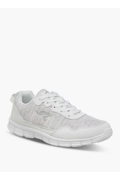 Kangaroos Women's Logo Embroidered Sports Shoes with Lace-Up Closure