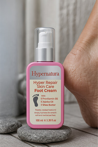 Hypernatura Topuk Çatlak Ve Ayak Bakım Kremi – Provitamin B5 & Jojoba Yağı