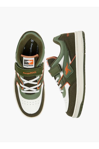 Kangaroos حذاء رياضي نسائي متعدد الألواح مع إغلاق بخطاف وحلقة