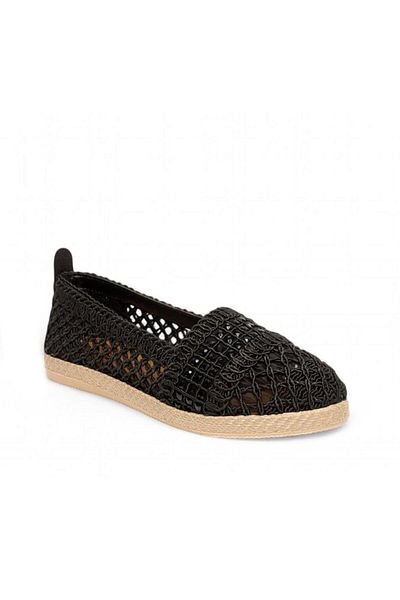 Papuçcity Sprs 03180 Women's Knitted Detailed Daily Ballerinas