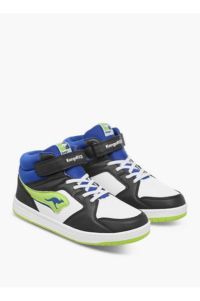 Kangaroos Women's Panelled High Top Shoes with Hook and Loop Closure