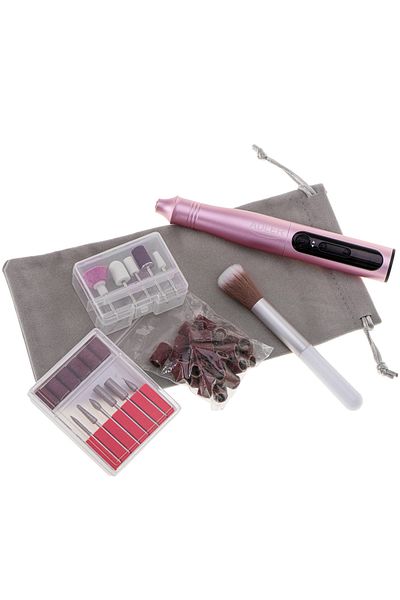 Adler Europe Adler | Set de unghii electrice | AD 2181 | 5 niveluri de putere | Roz