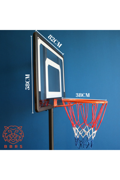 bbrs Teleskopik Genç Basketbol Potası 2 Boy(1.65m/2.10m)