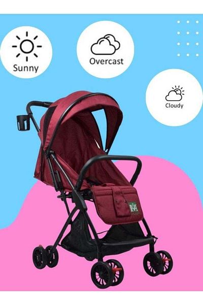 MAAS Baby Stroller Suitable For Newborn Folding And Easy To Carry, Assorted