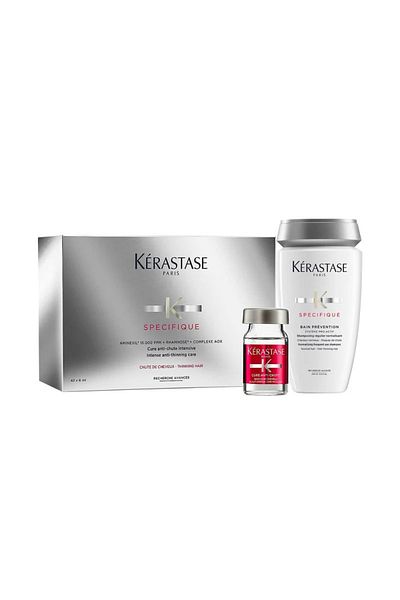 Kerastase Kérastase Spécifique Aminexil Hair Cure 42x6ml & Bain Prévention Shampoo 250ml | Anti Shedding Set