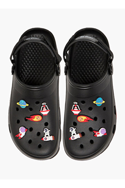 Lee Cooper Men's Space Accent Clogs with Backstrap