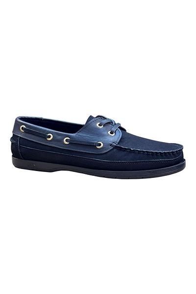 Greyybull Shoes черни летни мокасини с подметка от черен набук