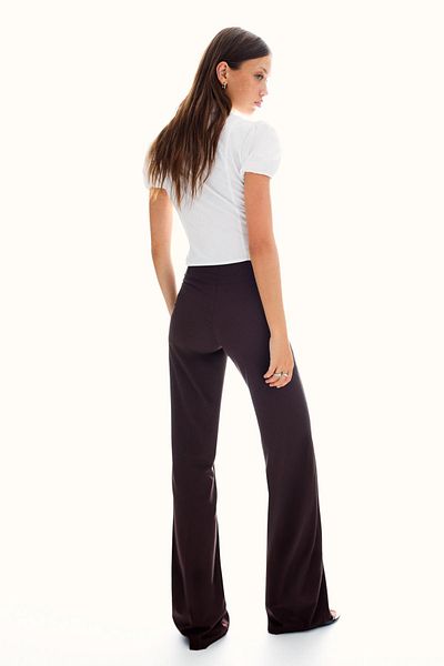 Bershka Wide-leg trousers