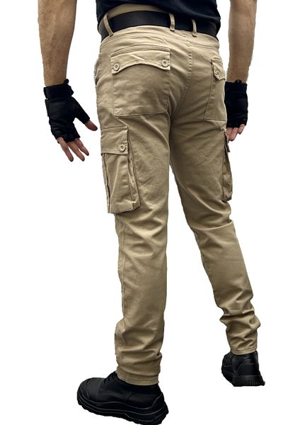 Polviton Men's Cargo Pants Outdoor Fabric