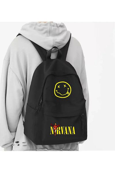 Toum Rock Series Printed School, Dershane, Course Backpack