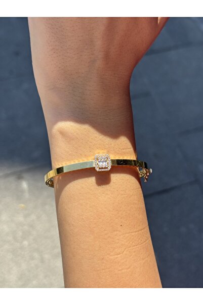 Has Kuyumcum 14 Ayar Altın Baget Kelepçe