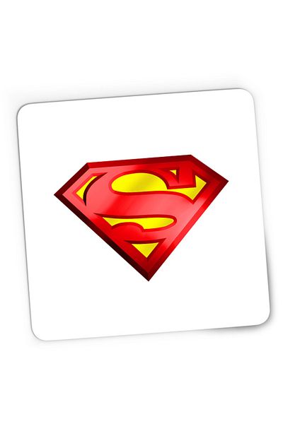OEM Mousepad Gaming Superman Logo Clark Kent Comic Book Jerry Siegel, 21x19 см