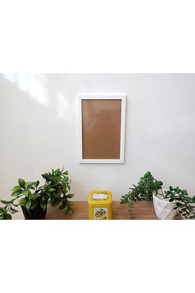 Wooden Factory White 21X30 Picture/Photo Frame – A4 Size, Decorative – Wall Hanging Model