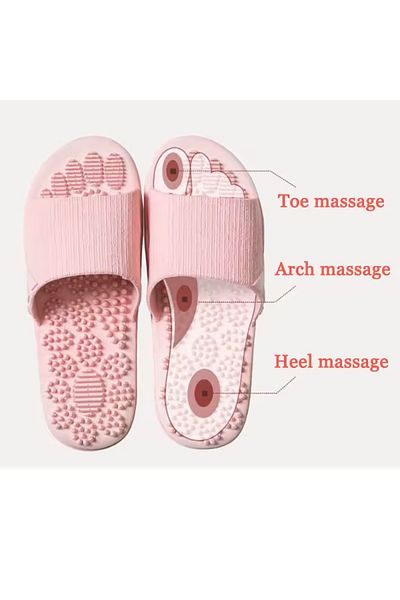 Modares Store Reflex Foot Massage Slippers