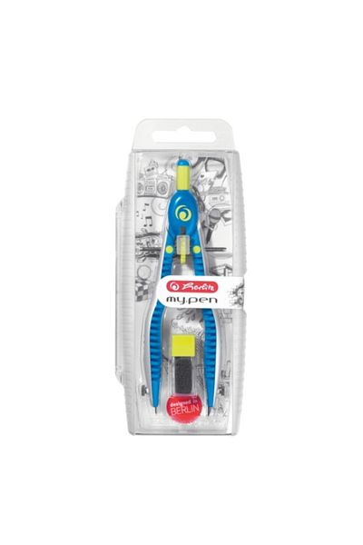 Herlitz Quick-set Compass My.pen, Material Plastic & Metal, Assorted Colors