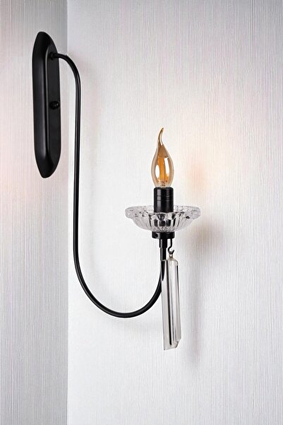 Lumexx Countes Black Rustic Sconce