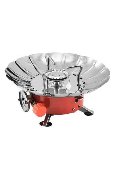 genric Round Gas Stove for Camping - Orange