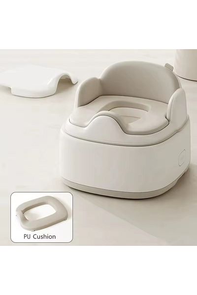 Little Mom Olita pentru copii Little Mom, 3 in 1, adaptor moale din PU, vas colector detasabil, cu marginile ro