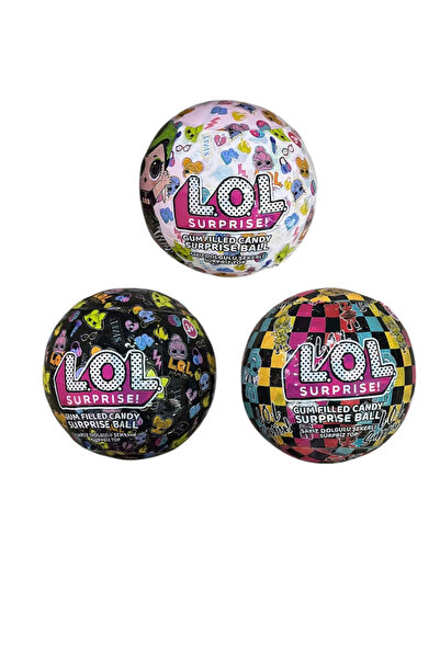Gayoor LOL SÜRPRİZ SAKIZLI HEDİYE TOPU 15GR - ÜÇLÜ