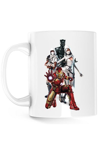 OEM Cana Ironman Stark Armor Avangers Suit Panther PUBG, alba, 330 ml