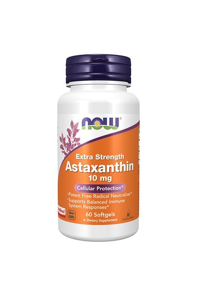 Now Extra Strength Astaxanthin 10Mg Softgels 60S