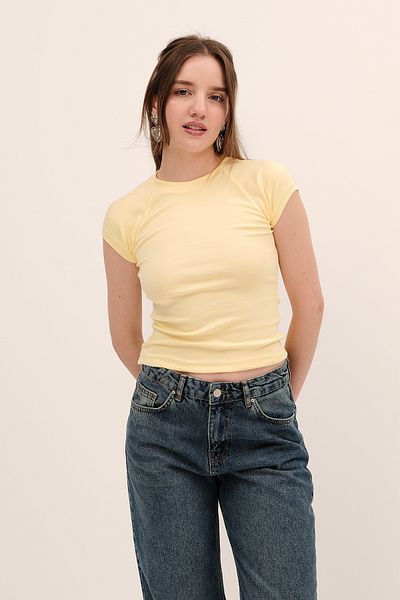 Addax Crew Neck Modal T-Shirt P4283-İ1