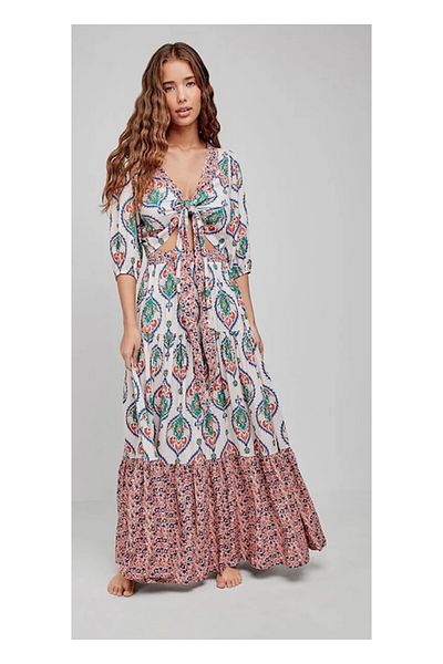 Gisela Compleu dama, Gisela, viscoza, alb, L/XL