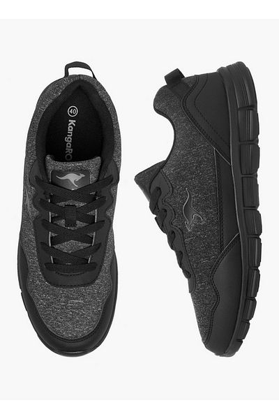 Kangaroos Women's Logo Embroidered Sports Shoes with Lace-Up Closure
