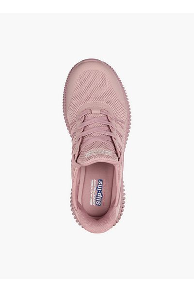 SKECHERS Women's BOBS GEO LITE Slip-On Sports Shoes - 117413-ROS