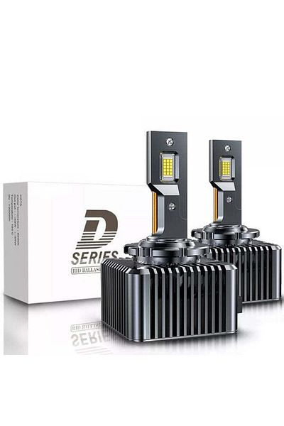 SOARE Set de 2 becuri auto LED cu xenon D1S, 35W, 10000lm, 6500K, SOARE®