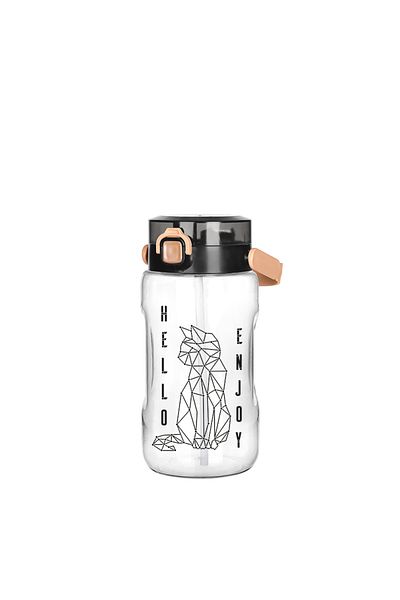 Cosiness Hello Enjoy Patterned 1500 Ml. Water Bottle - Water Bottle