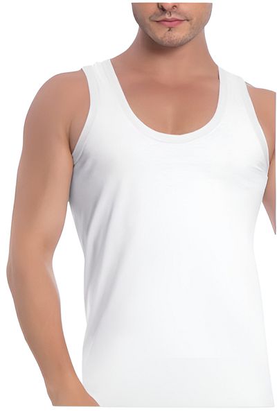İki Yıldız Men's Bamboo Undershirt 3-Piece 3052
