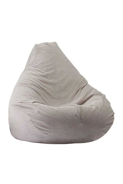 Pufrelax Fotoliu Nirvana Hobbit, Textil - Angora Grey