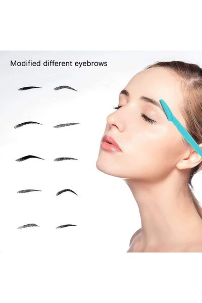 Anıl Gel Polish Yüz Jileti Ve Kaş Usturası- Kadın Jileti Epilasyon 3'lü Ustra Seti -3 Adet Hassas Bölge Usturası