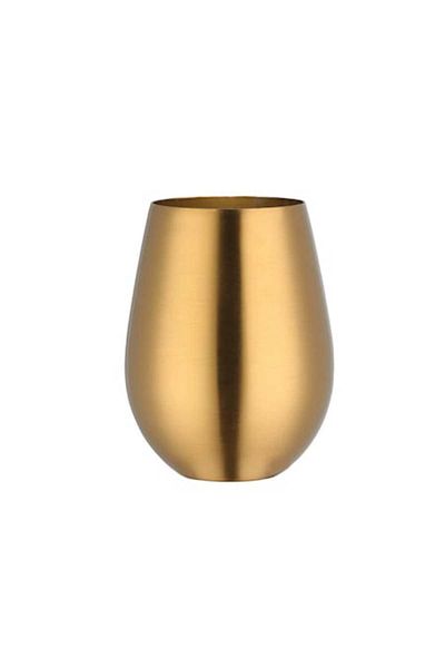 LEAXOR Stainless Steel 304 Water, Coffee, Wine Glass, LEAXOR, Gold