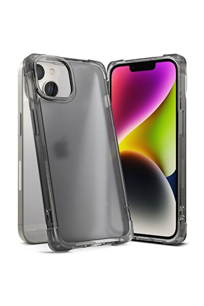 Ringke Husă Fusion Bumper durabilă și rezistentă pentru iPhone 14 Plus, gri