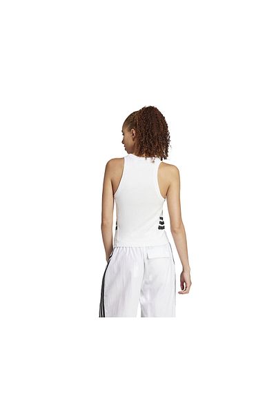 adidas Tricou casual pentru femei W Fi 3S Tank JC5419 Alb