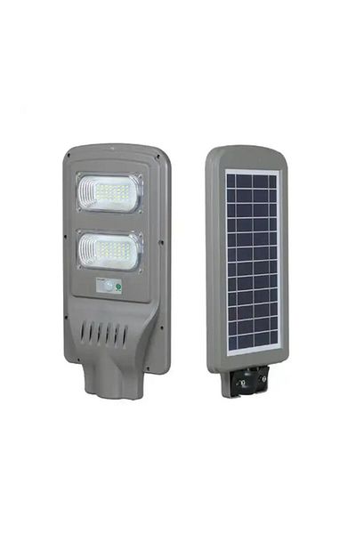 PROCART Lampă stradală LED cu energie solară, senzor de mișcare, 40W, temporizator, 3 moduri, telecomandă