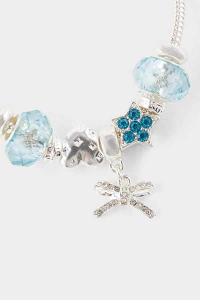 DeFacto Women's Charm Silver Bracelet F6222Axns