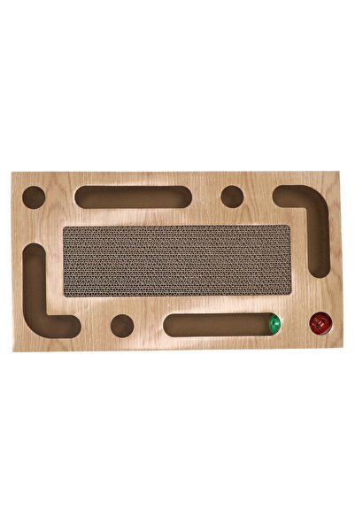 jumi DRAPAK DLA KOTA do drapania ZABAWKA TEKTUROWY KARTONOWY piłka poziomy