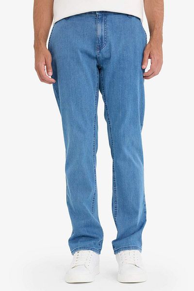 DeFacto Sergio Regular Fit Κανονική εφαρμογή Κανονική μέση με σωλήνα τζιν παντελόνι F5653AX25AU