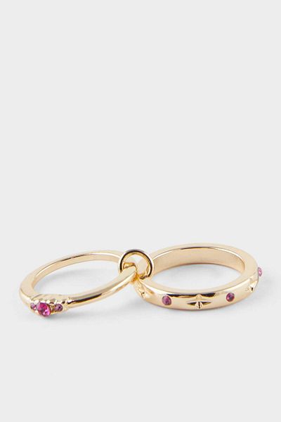 DeFacto Women's Stone Joinable Ring F6293Axns